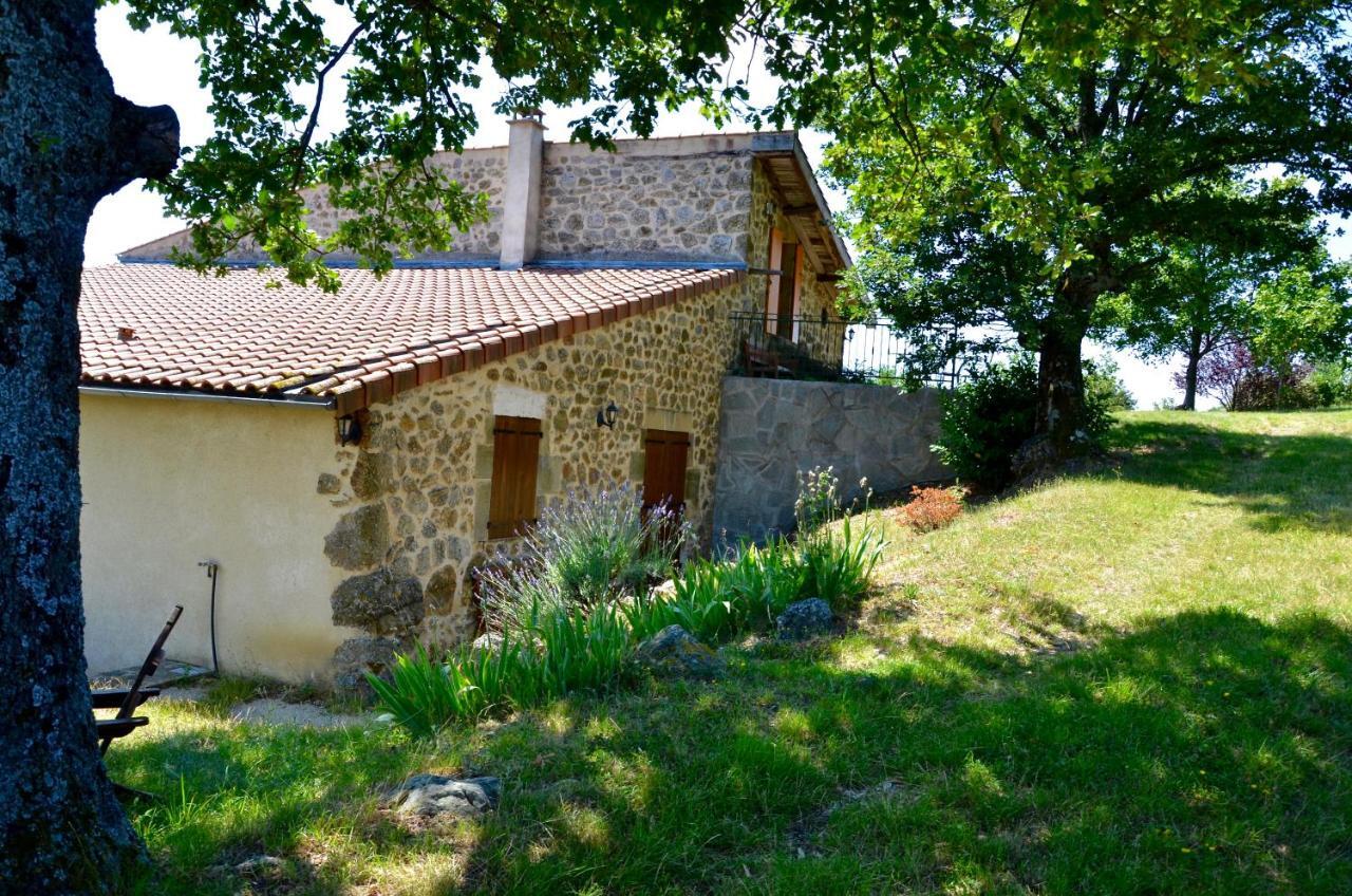 Gites Le Chene & Le Tilleul Saint-Romain-de-Lerps Rum bild
